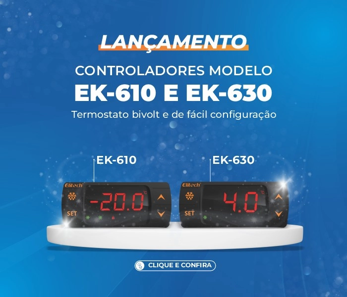 Lançamento Controlador EK-610/630