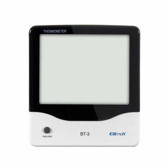 Termohigrometro digital de temperatura e umidade máx e mín (-30 a 70°C / 20 a 99%UR) desligado, Modelo BT-3 Elitech Brasil Termohigrometro digital de temperatura e umidade máx e mín (-30 a 70°C / 20 a 99%UR) desligado, Modelo BT-3 Elitech Brasil