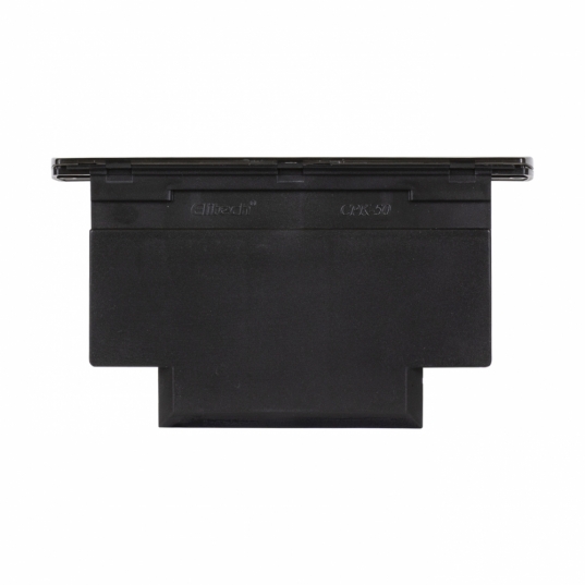 Moldura estendida com tampa Mod. CPK-50 S/ Chaves 4,5 x 18,4cm 