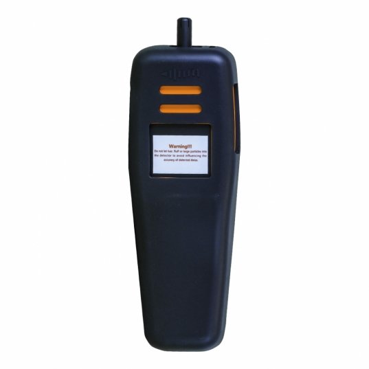Detector de qualidade do ar M200 vista de trás Detector de qualidade do ar M200 vista de trás