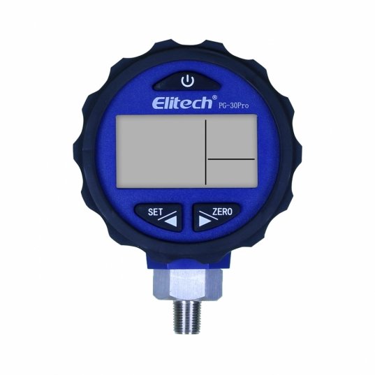 Manifold digital 500psi 87 gases PG-30Pro Azul Elitech Brasil