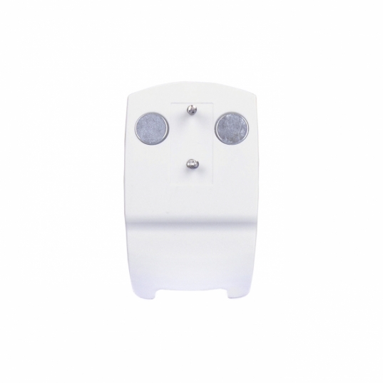 Suporte plástico branco, magnético para fixação, para uso exclusivo com os dataloggers modelos RC-4 e RC-4HC Elitech (OBS: Datalogger não incluso) 