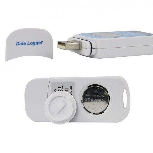 Datalogger de temperatura multiuso -30+70°C 32000 Traseira Datalogger de temperatura multiuso -30+70°C 32000 Traseira