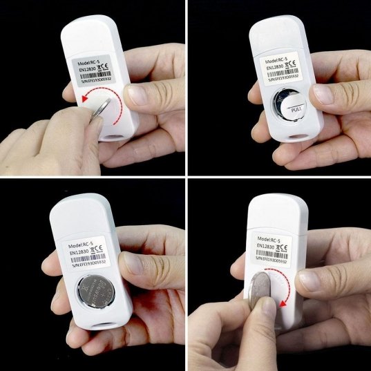 Datalogger de temperatura multiuso -30+70°C 32000 Remoção de Pilha Datalogger de temperatura multiuso -30+70°C 32000 Remoção de Pilha