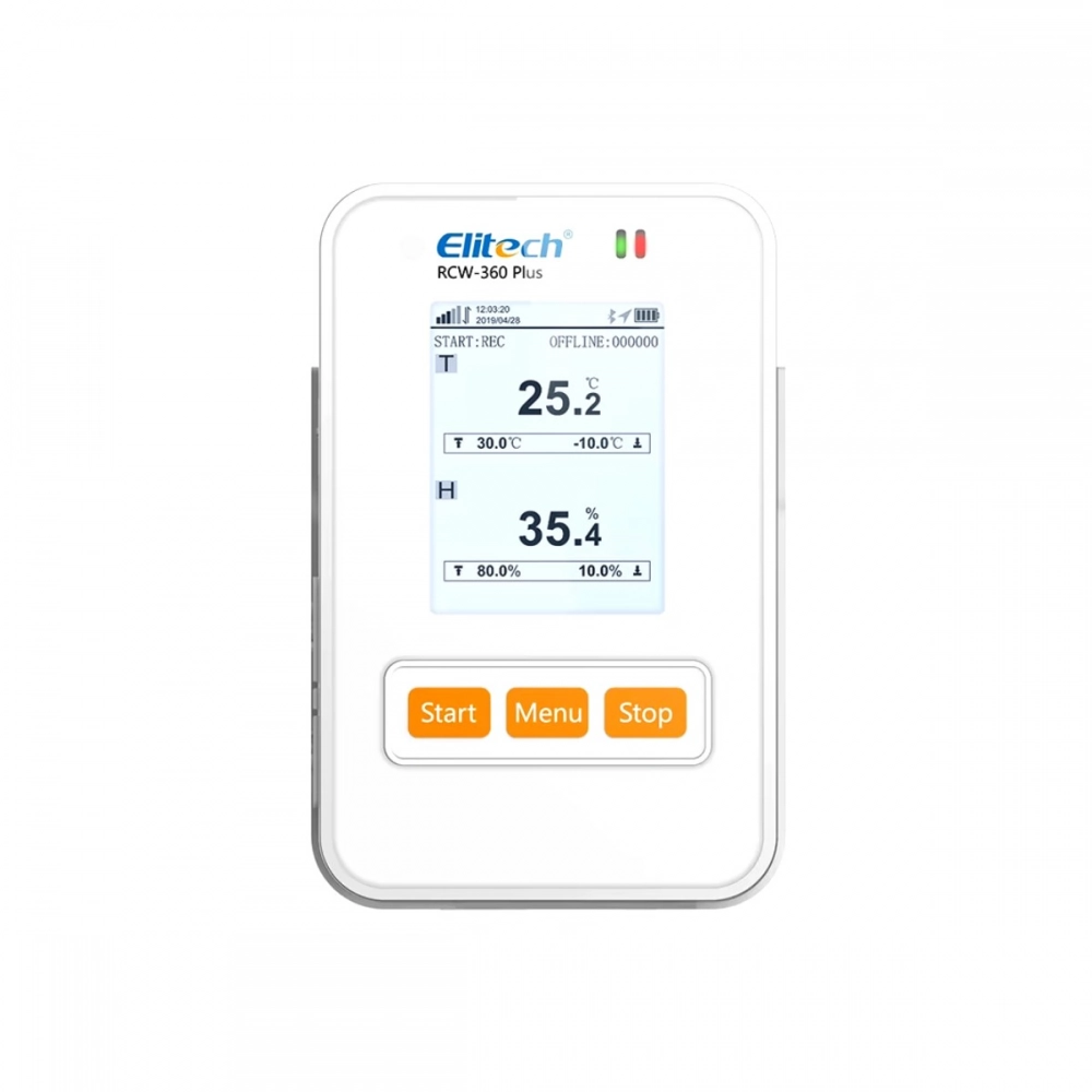 Datalogger 4G Temperatura E Umidade Monitoramento Online Com Alertas Via APP RCW-360PLUS TH 4G 