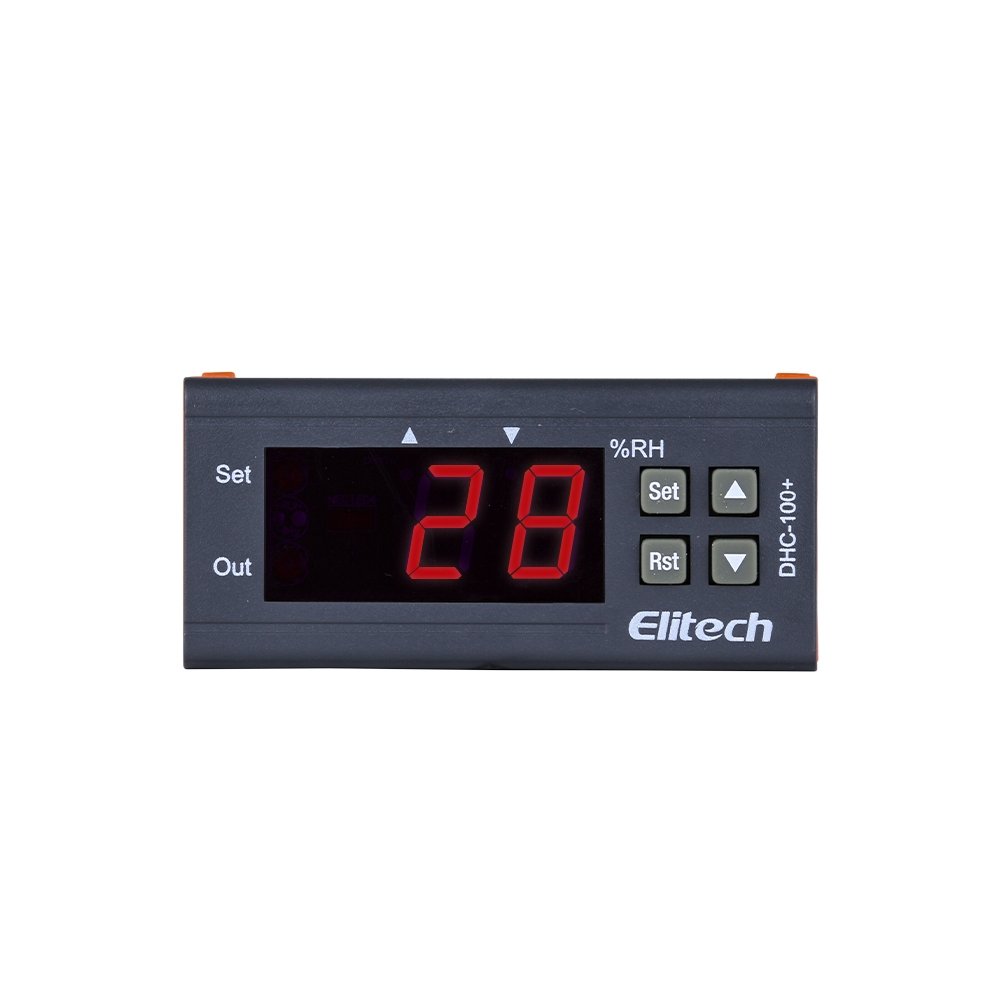 DHC-100+ Controlador Digital De Umidade (0 - 99% UR) 1 Relé (umid./desumid.) 1 Sensor 220v 