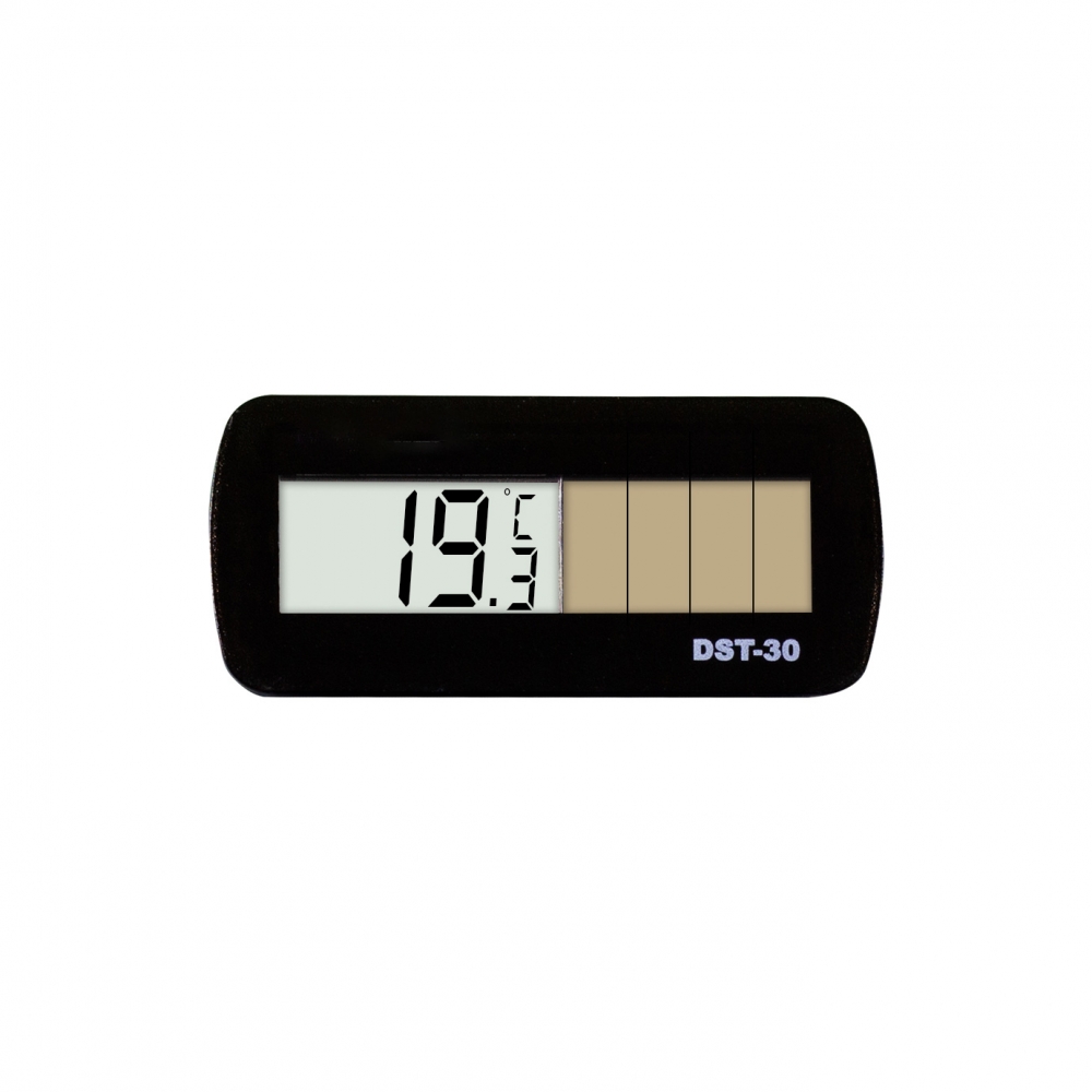 DST-30 Termometro Digital Solar Preto S/logo (-20 A 80°c) Com Sensor 1mt 
