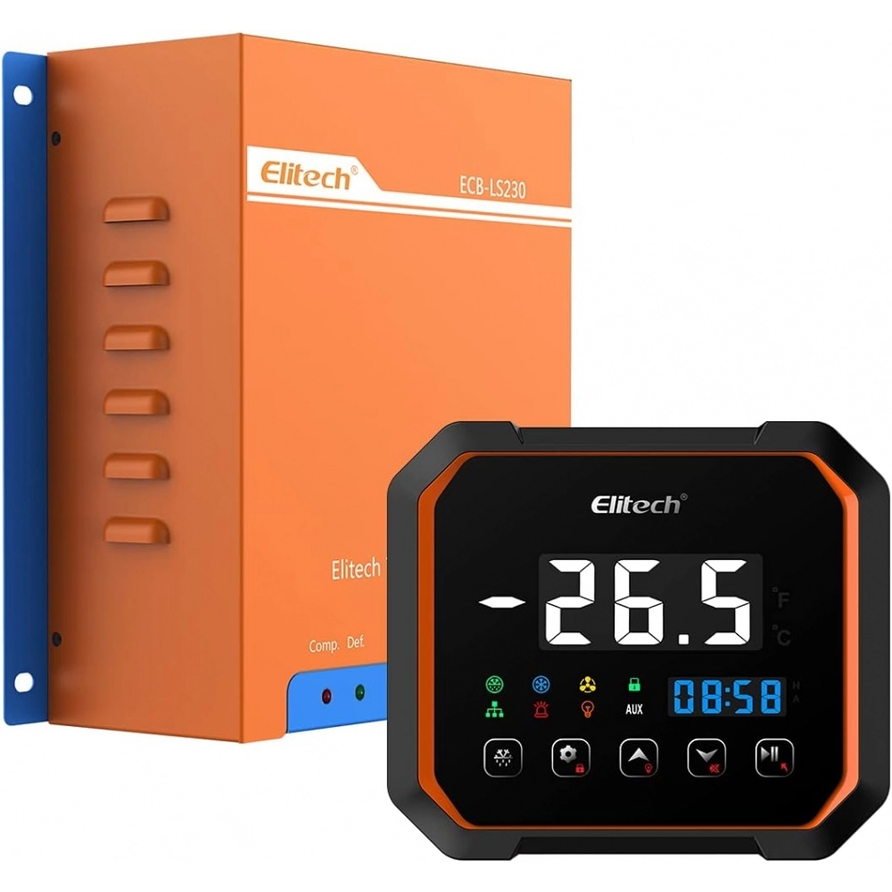 Quadro De Comando Elétrico Trifásico 10HP WIFI ECB LS-230 