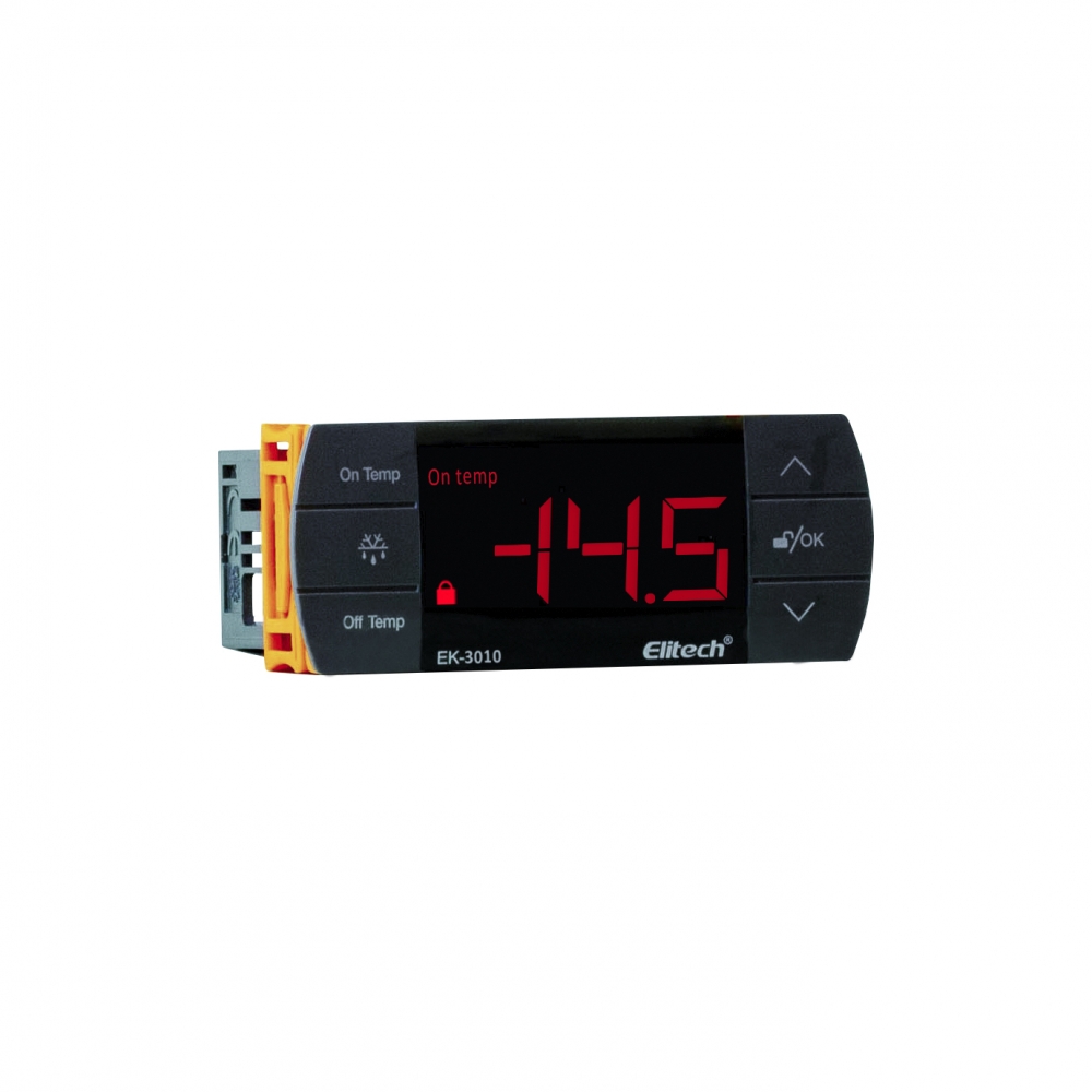 EK-3010 Controlador Digital Temperatura Para Refrigeração Ou Aquecimento - Cinza 110V 