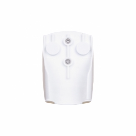 Suporte plástico branco, magnético para fixação, para uso exclusivo com os dataloggers modelos RC-4 e RC-4HC Elitech (OBS: Datalogger não incluso) 