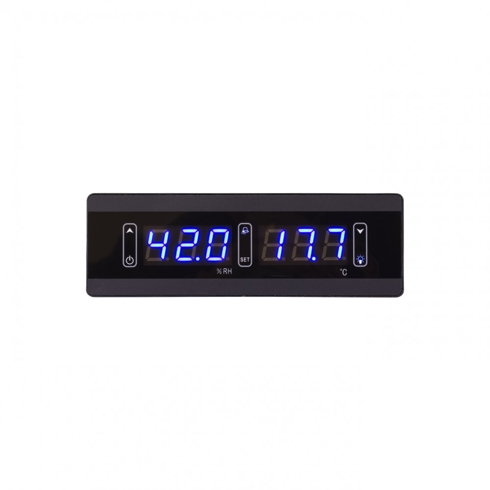 MEC-H10 INDICADOR DIGITAL DE TEMPERATURA E UMIDADE -40°C ATÉ 55°C COM DISPLAY TOUCHSCREEN 220V 