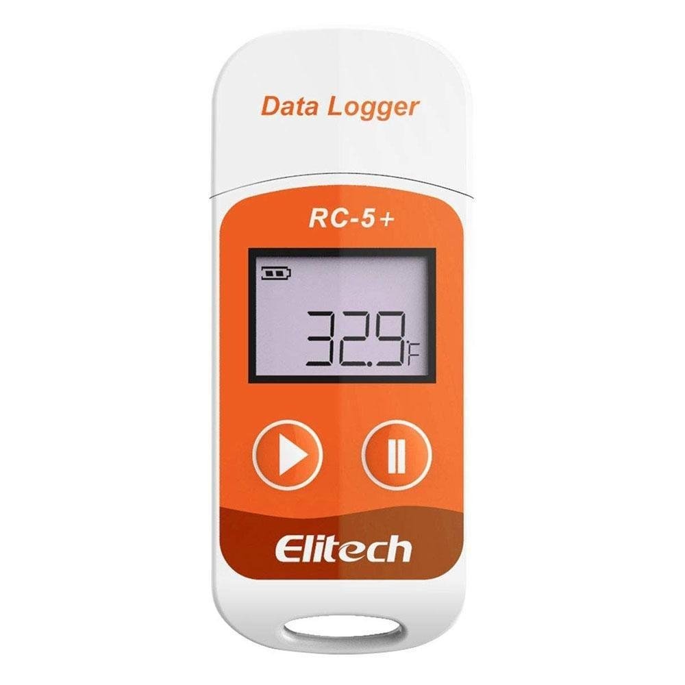 Datalogger De Temperatura Multiuso Com Geração De Relatório Em PDF Automático RC-5+ 