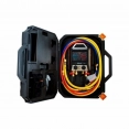 Caixa do manifold digital MS-4000 na cor preto, cinza e laranja Caixa do manifold digital MS-4000 na cor preto, cinza e laranja