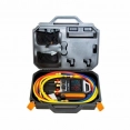 Caixa do manifold digital MS-4000 na cor preto, cinza e laranja Caixa do manifold digital MS-4000 na cor preto, cinza e laranja