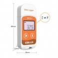 Display de temperatura RC-5+ datalogger de temperatura -30 A 70°C 32000 leituras conexão USB diagonal