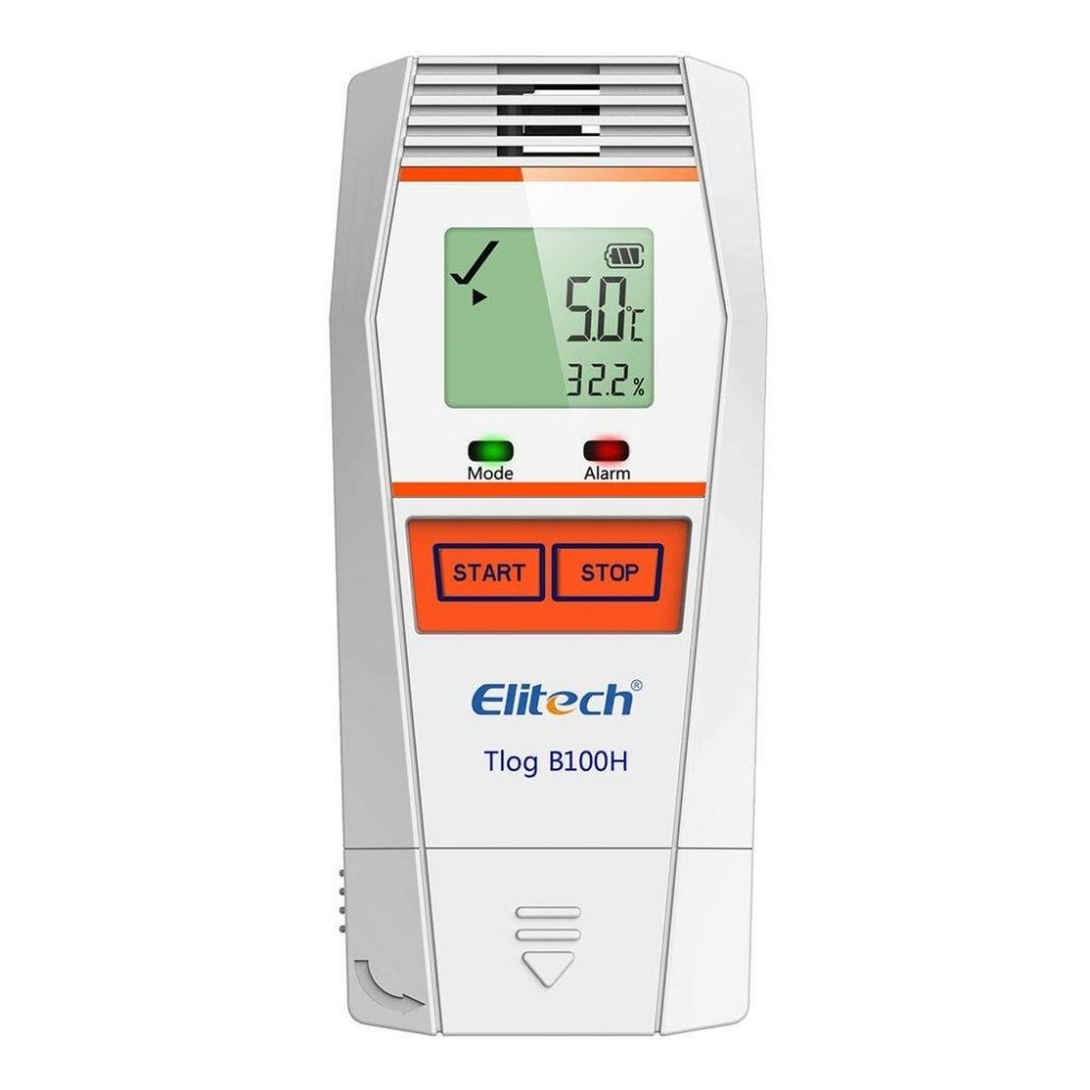 TLOG B100H DATALOGGER BLUETOOTH TEMPERATURA E UMIDADE (-30 A 70ºC E 0 A 100%) ALTA PRECISÃO 