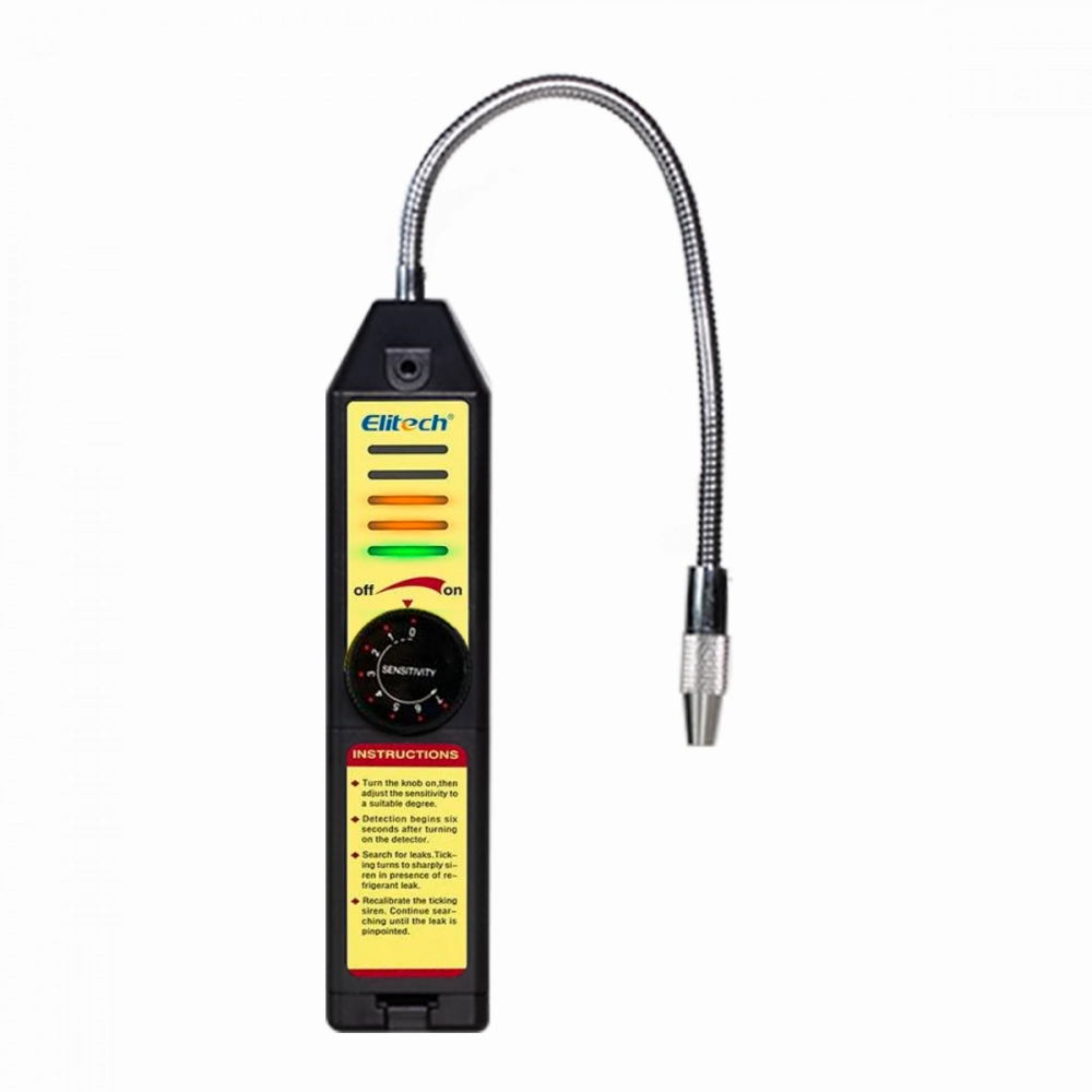 Detector Vazamento De Gás Refrigerante Ar-Condicionado Sensor Tipo Corona WJL-6000S Elitech 